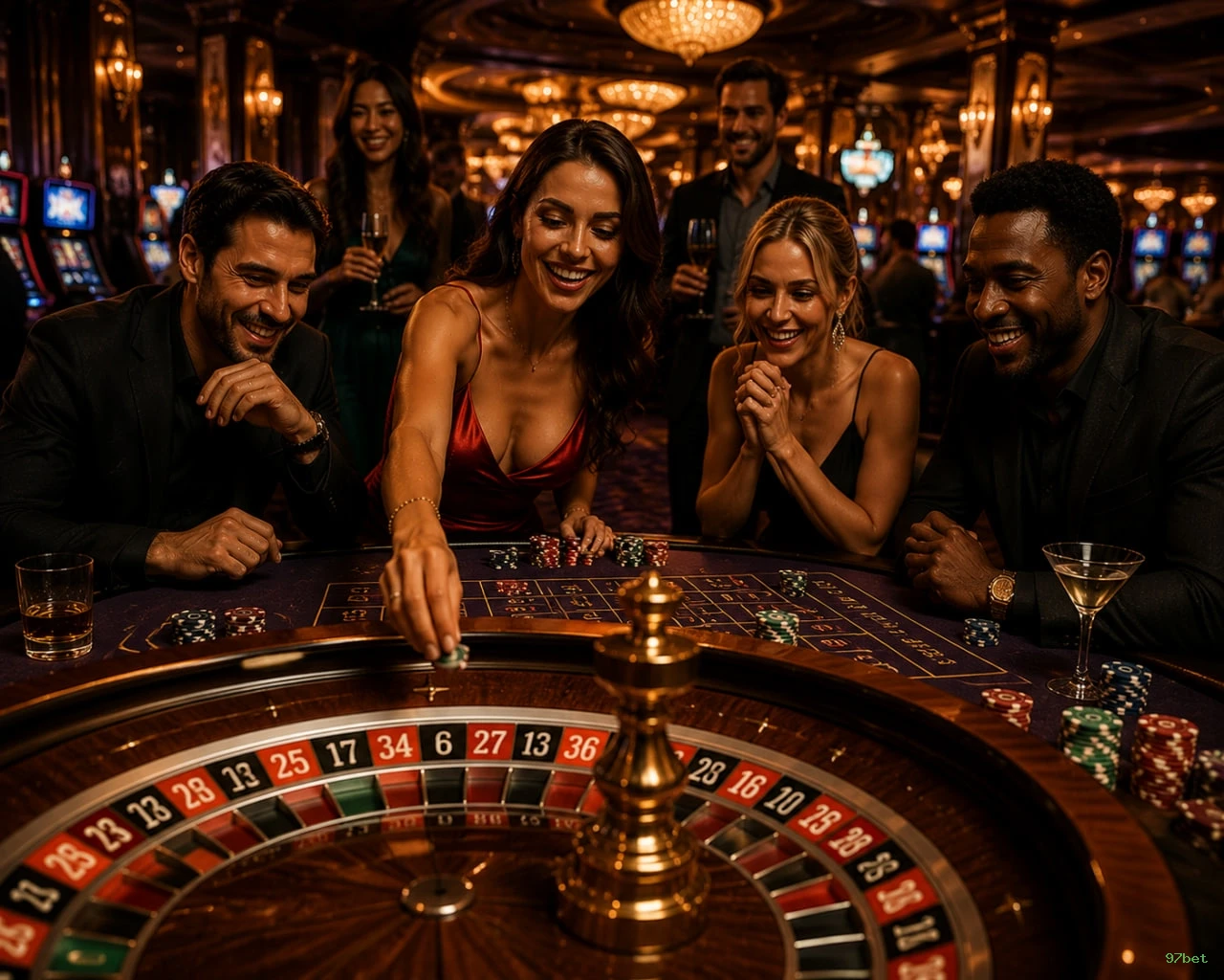 Dealers profissionais da 97bet